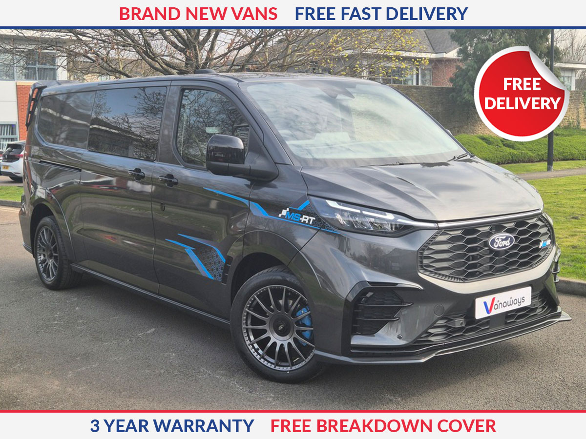 Ford Transit Custom 300 L1 Diesel FWD 2.0 EcoBlue 170ps H1 Crew Van MS-RT Auto